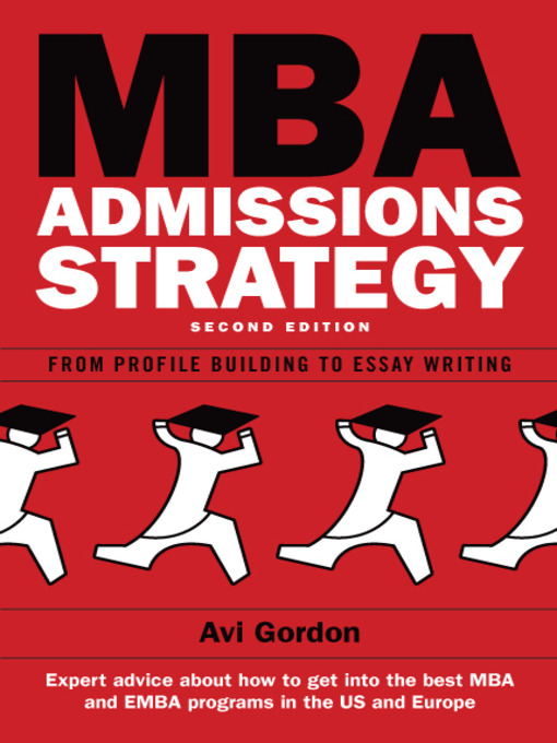 Title details for MBA Admissions Strategy by Avi Gordon - Available